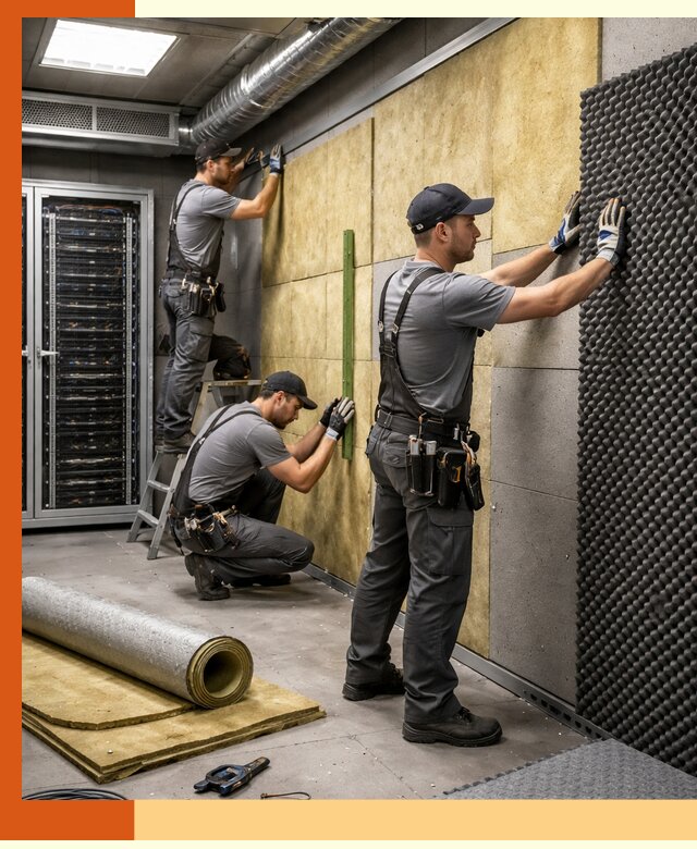 Утепление серверной комнаты профессионально в Калуге